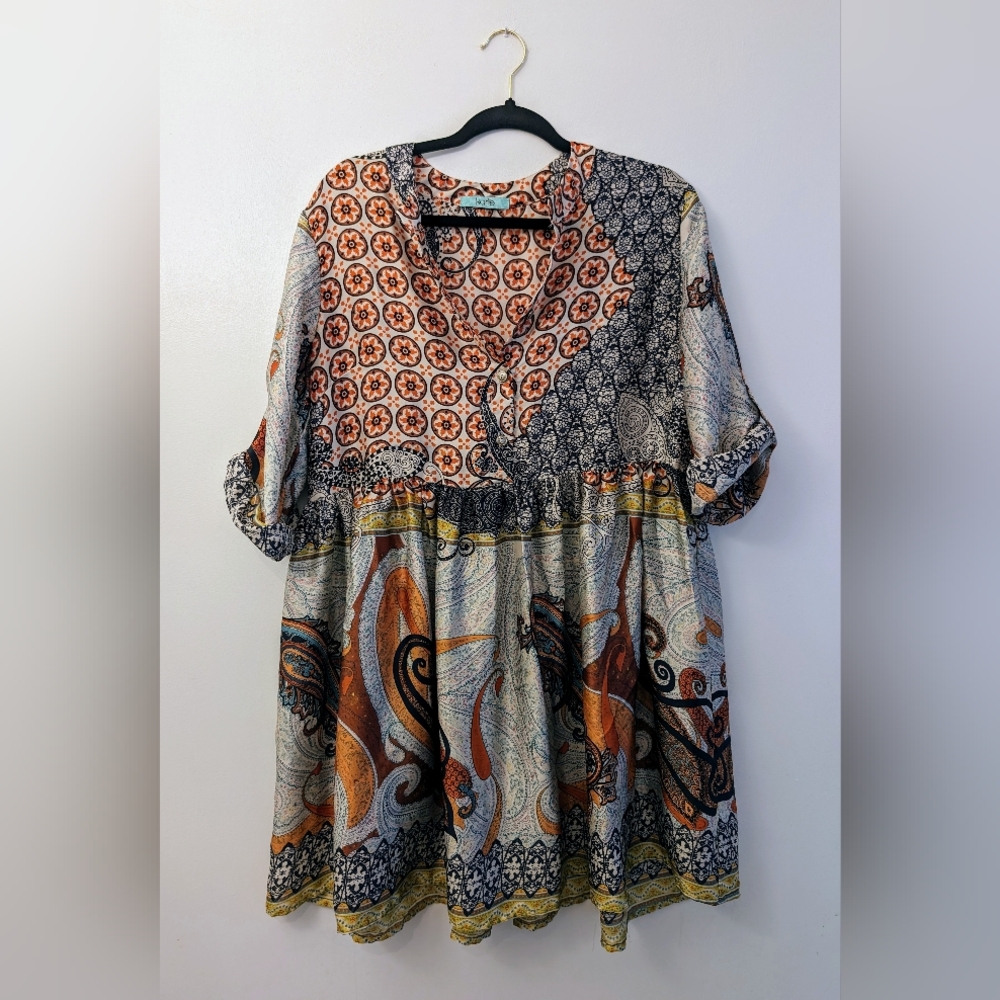 Unique Silky Dress